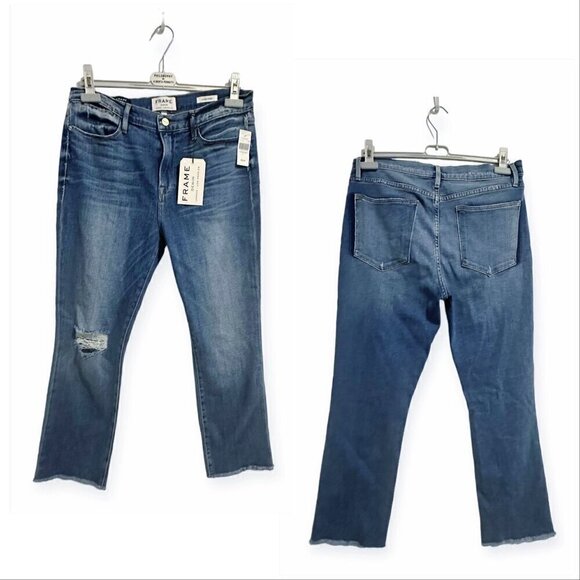 Frame Le High Straight Fade In Merriweather, Size 32, NWT - Picture 16 of 16